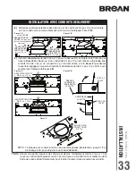 Предварительный просмотр 33 страницы Broan BKSJ1 Series Installation Use And Care Manual