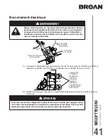 Предварительный просмотр 41 страницы Broan BKSJ1 Series Installation Use And Care Manual