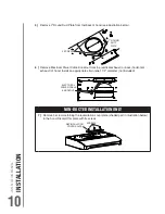 Предварительный просмотр 10 страницы Broan BQDD Series Installation Use And Care Manual