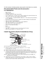 Предварительный просмотр 7 страницы Broan BQDD1 Series Installation Use And Care Manual