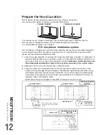 Предварительный просмотр 12 страницы Broan BQDD1 Series Installation Use And Care Manual