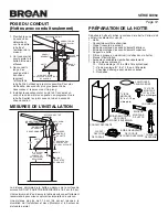 Предварительный просмотр 12 страницы Broan BW50 SERIES Instructions Manual