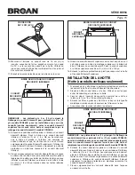 Предварительный просмотр 15 страницы Broan BW50 SERIES Instructions Manual