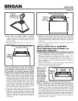 Предварительный просмотр 24 страницы Broan BW50 SERIES Instructions Manual