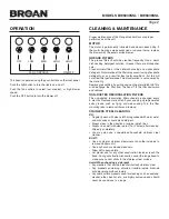 Предварительный просмотр 2 страницы Broan BW5030SSL Manual