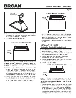 Предварительный просмотр 6 страницы Broan BW5030SSL Manual