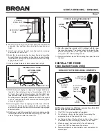 Предварительный просмотр 7 страницы Broan BW5030SSL Manual