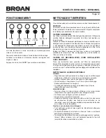 Предварительный просмотр 12 страницы Broan BW5030SSL Manual