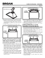 Предварительный просмотр 16 страницы Broan BW5030SSL Manual