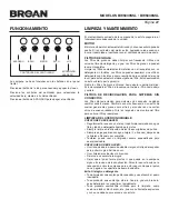 Предварительный просмотр 22 страницы Broan BW5030SSL Manual