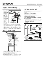 Предварительный просмотр 23 страницы Broan BW5030SSL Manual