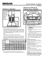 Предварительный просмотр 24 страницы Broan BW5030SSL Manual