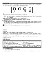 Предварительный просмотр 10 страницы Broan BW5830SS Installation Use And Care Manual