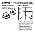 Предварительный просмотр 4 страницы Broan BWP1 Series Instructions Manual