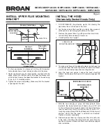 Предварительный просмотр 6 страницы Broan BWP1 Series Instructions Manual