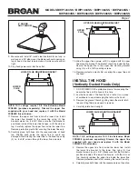 Предварительный просмотр 7 страницы Broan BWP1 Series Instructions Manual