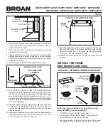 Предварительный просмотр 8 страницы Broan BWP1 Series Instructions Manual