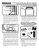 Предварительный просмотр 30 страницы Broan BWP1 Series Instructions Manual