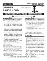 Предварительный просмотр 1 страницы Broan BWS1304BLS Instructions Manual