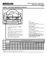 Предварительный просмотр 5 страницы Broan BWS1304BLS Instructions Manual