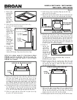 Предварительный просмотр 9 страницы Broan BWT1 Series Installation Manual