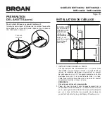 Предварительный просмотр 16 страницы Broan BWT1 Series Installation Manual