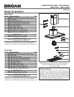 Предварительный просмотр 34 страницы Broan BWT1304SS Manual