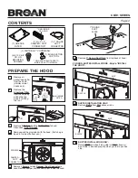 Предварительный просмотр 4 страницы Broan CBD1 Series Instructions Manual