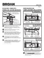 Предварительный просмотр 11 страницы Broan CBD1 Series Instructions Manual