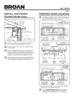 Preview for 3 page of Broan CBX1 SERIES Instruciton Manual