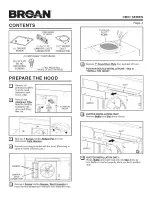 Preview for 4 page of Broan CBX1 SERIES Instruciton Manual