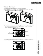 Предварительный просмотр 9 страницы Broan CLDA1 Series Installation Use And Care Manual