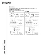 Предварительный просмотр 8 страницы Broan CRDE1 Series Installation Use And Care Manual