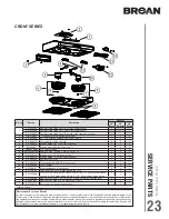 Предварительный просмотр 23 страницы Broan CRDN1 SERIES Installation Use And Care Manual