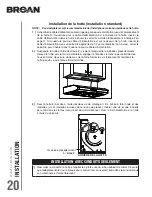 Предварительный просмотр 44 страницы Broan CRDN1 SERIES Installation Use And Care Manual