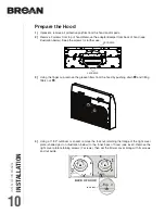 Предварительный просмотр 10 страницы Broan CRDN130BL Installation Use And Care Manual