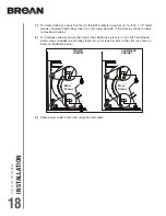 Предварительный просмотр 18 страницы Broan CRDN130BL Installation Use And Care Manual