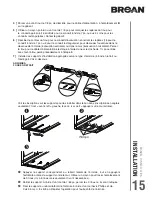 Предварительный просмотр 40 страницы Broan CRDN130BL Installation Use And Care Manual