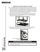 Предварительный просмотр 45 страницы Broan CRDN130BL Installation Use And Care Manual