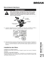 Предварительный просмотр 46 страницы Broan CRDN130BL Installation Use And Care Manual