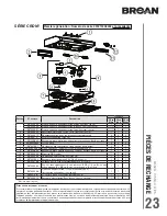 Предварительный просмотр 48 страницы Broan CRDN130BL Installation Use And Care Manual