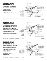 Предварительный просмотр 1 страницы Broan CWT50 Installation Instructions