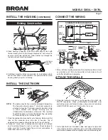 Preview for 3 page of Broan DX50L Instructions Manual