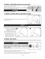 Предварительный просмотр 12 страницы Broan E60E30SS Installation Instructions Manual