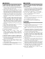 Preview for 2 page of Broan EC62 SERIES Installation Instructions Manual