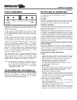 Preview for 11 page of Broan EIT1366SS Instructions Manual