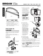 Preview for 14 page of Broan Elite 15BL Installation, Use & Care Manual