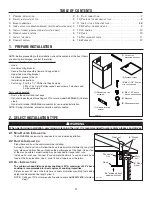 Предварительный просмотр 3 страницы Broan Elite ARKEW46 Installation Use And Care Manual