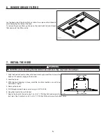 Предварительный просмотр 5 страницы Broan Elite ARKEW46 Installation Use And Care Manual