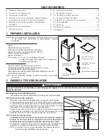 Предварительный просмотр 15 страницы Broan Elite ARKEW46 Installation Use And Care Manual